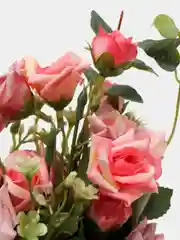 Тёмно-розовый искусственные цветы розы, пионы, камелии, букет