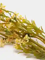 Светло-жёлтый искусственная ветка цветущая