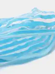 Лазурный косметичка банная "Полоски"
