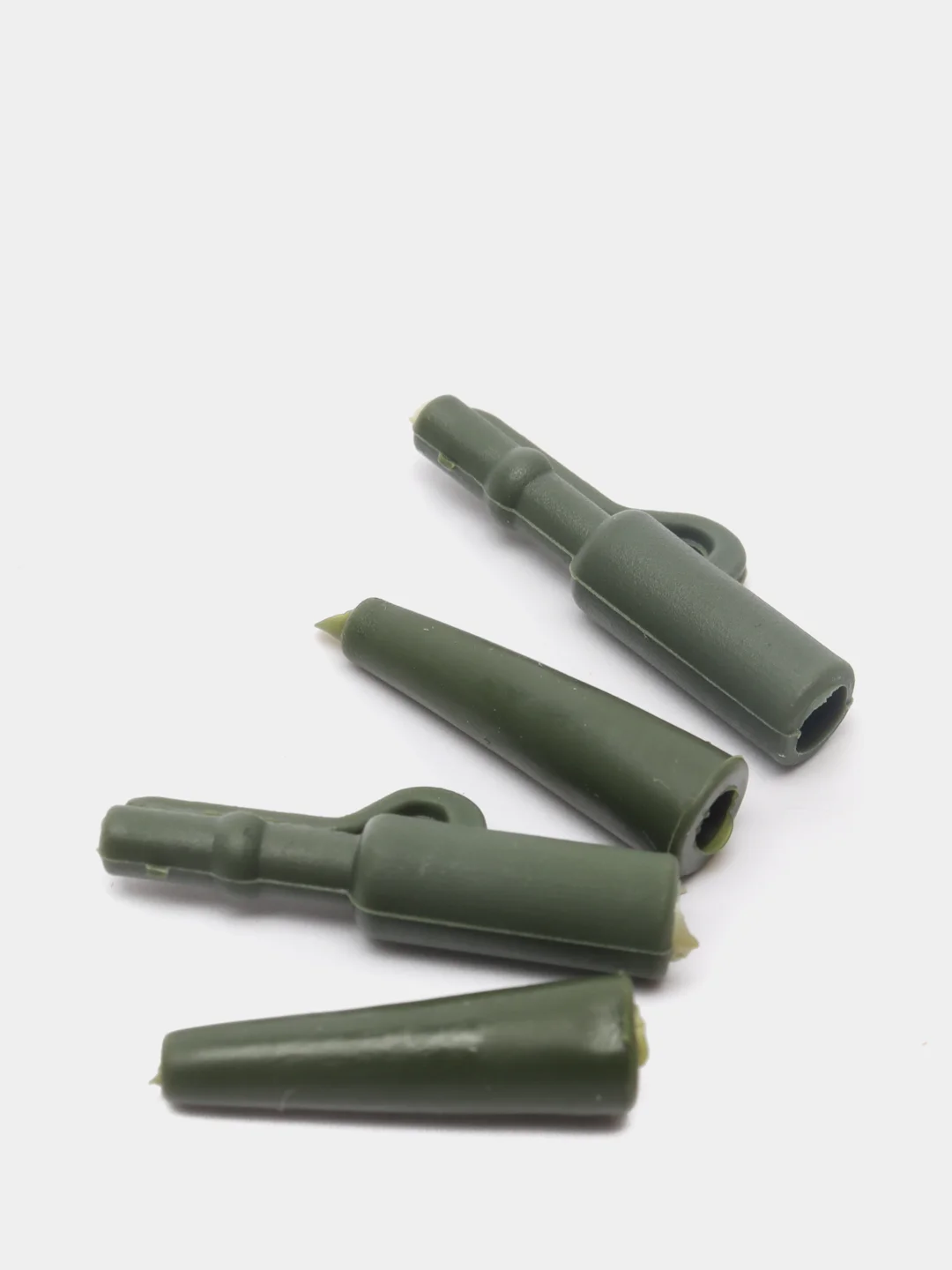 Безопасные клипсы с конусом фиксатором Lead Clip Clay, карпфишинг