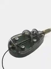 Карповый монтаж в сборе оснащенный флэт кормушка Flat,готовая фидерная оснастка метод карп