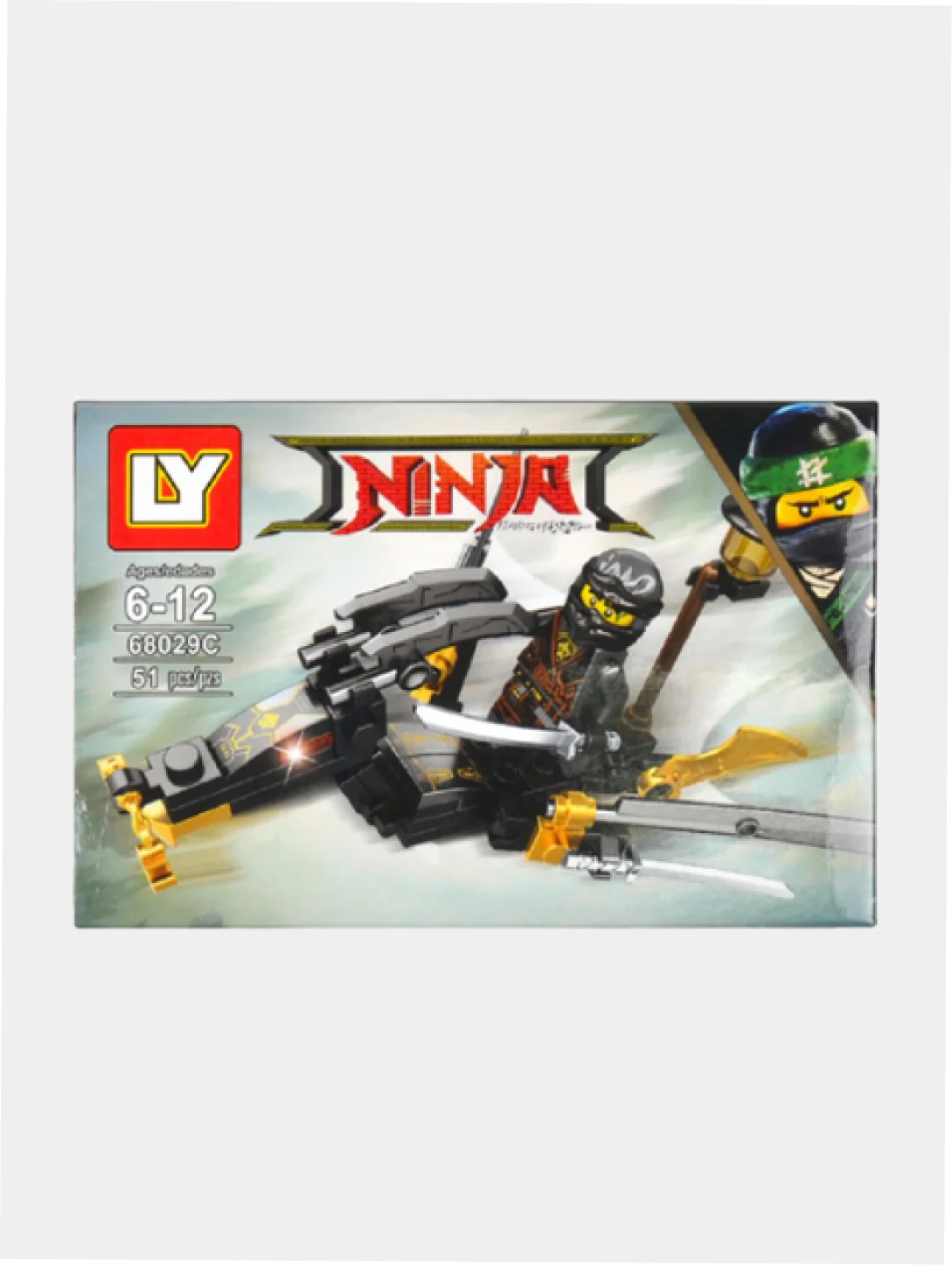 Черный конструктор ниндзяго ninjago чима