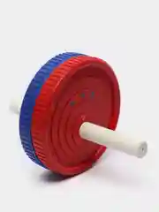 Красный ролик гимнастический со смещенным центром/для фитнеса