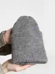 Тёмно-серый шапка женская зимняя