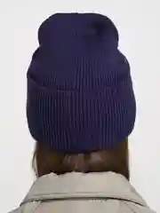 Индиго женская осенняя шапка