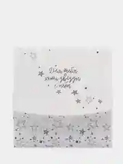 Серебряный подарочная коробка "Звезды"