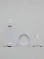 Белый держатель для электрических зубных щеток