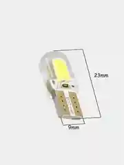Белый светодиоды лампы для габаритных огней подсветки автомобиля, W5W T10 LED COB