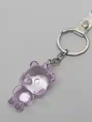 Белый брелок "Мишка"