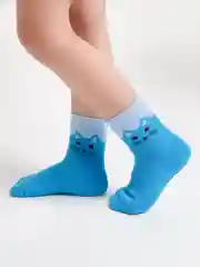 Голубой носки махровые, утепленные, детские