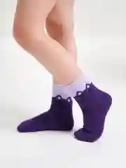 Аметистовый носки махровые, утепленные, детские