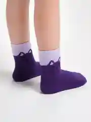 Аметистовый носки махровые, утепленные, детские
