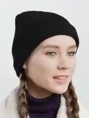 Черный шапка бини унисекс