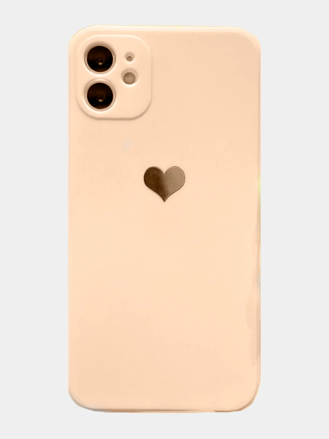 Бежевый меланж чехол на iPhone 7/8/SE2020,XR,11,12, силиконовый, 5 цветов