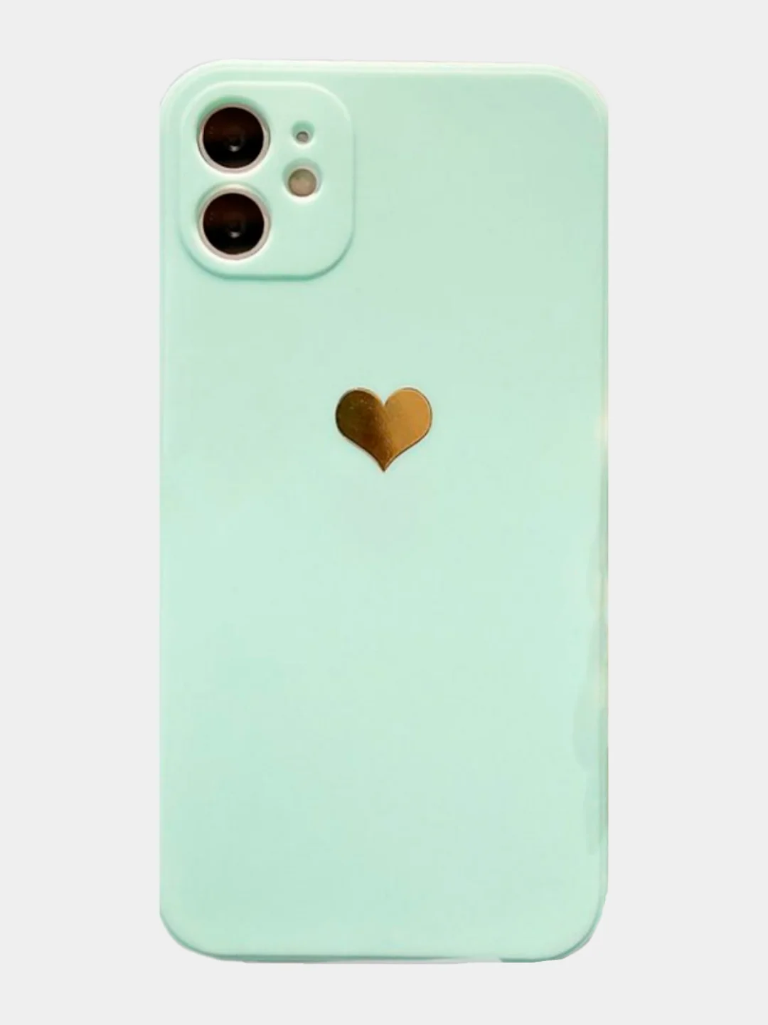 Мятный чехол на iPhone 7/8/SE2020,XR,11,12, силиконовый, 5 цветов