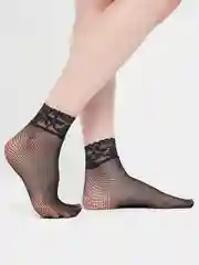 Носки капроновые в сетку