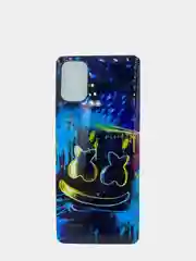 Лазурный чехол для Samsung M51, A20S, A10, рисунок