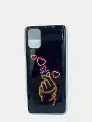 Алый чехол для Samsung M51, A20S, A10, рисунок