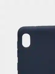 Синий чехол Samsung Galaxy A10 / M10 (Самсунг Галакси А10 / М10), прозрачный