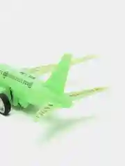 Самолёт инерционный на подставке, цвета МИКС