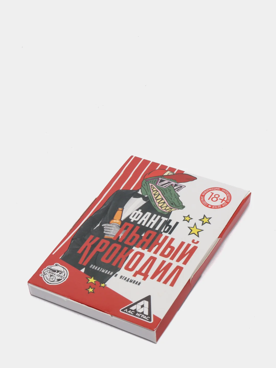 Фанты "Пьяный крокодил", 20 карт, 18+