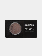 Батарейка CR2025, литиевый элемент питания Smartbuy, таблетка 2025