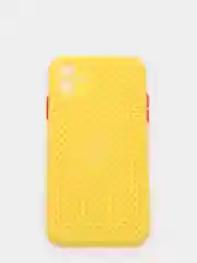 Желтый охлаждающий чехол для iPhone (Айфон) 6, 6S, 7, 8, Plus, SE 20, X, XS, XR, 11 Pro Max, 12