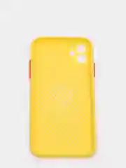 Желтый охлаждающий чехол для iPhone (Айфон) 6, 6S, 7, 8, Plus, SE 20, X, XS, XR, 11 Pro Max, 12