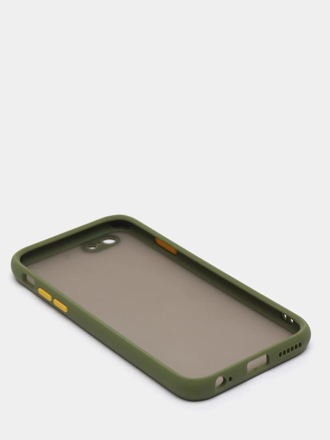 Лесной зеленый чехол на iPhone (Айфон) 6S, 7, 8 Plus, SE, 20, X, XS, XR, 11 Pro Max, 12 Mini, 13, 14, матовый