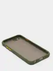 Лесной зеленый чехол на iPhone (Айфон) 6S, 7, 8 Plus, SE, 20, X, XS, XR, 11 Pro Max, 12 Mini, 13, 14, матовый