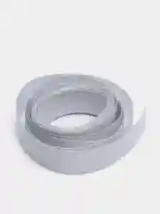 Серый металлик лента атласная 12 мм
