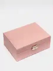 Розовый шкатулка для хранения ювелирных украшений