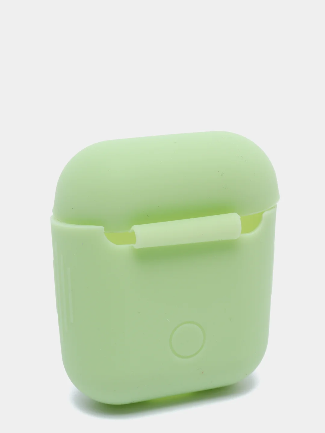Лайм силиконовый чехол для наушников AirPods 1, 2