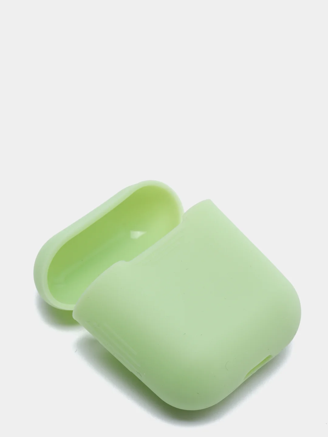 Лайм силиконовый чехол для наушников AirPods 1, 2