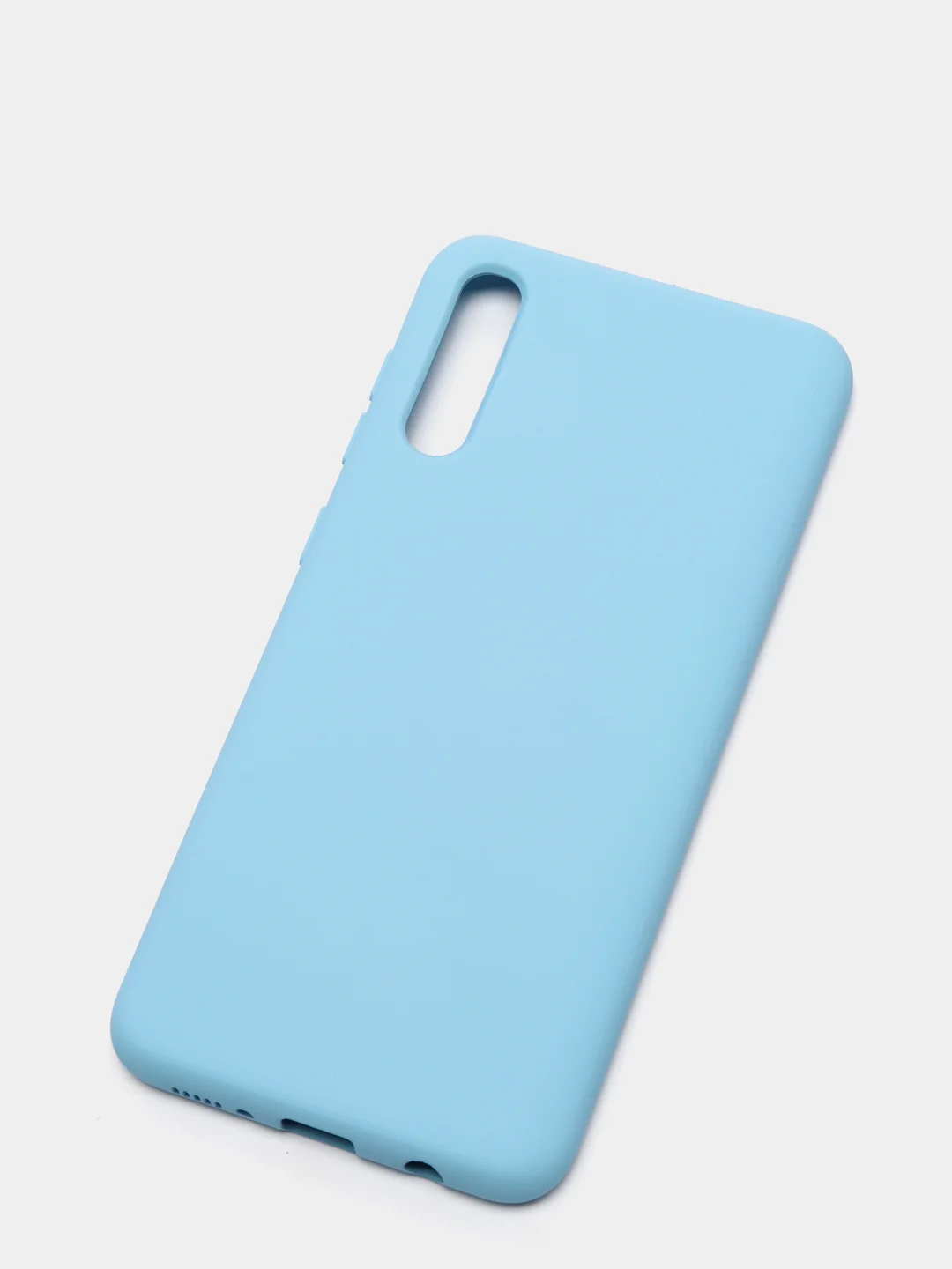 Небесно-голубой чехол Samsung Galaxy A50 / A50s / A30s, Самсунг Галакси А50 / А50с / А30с силико