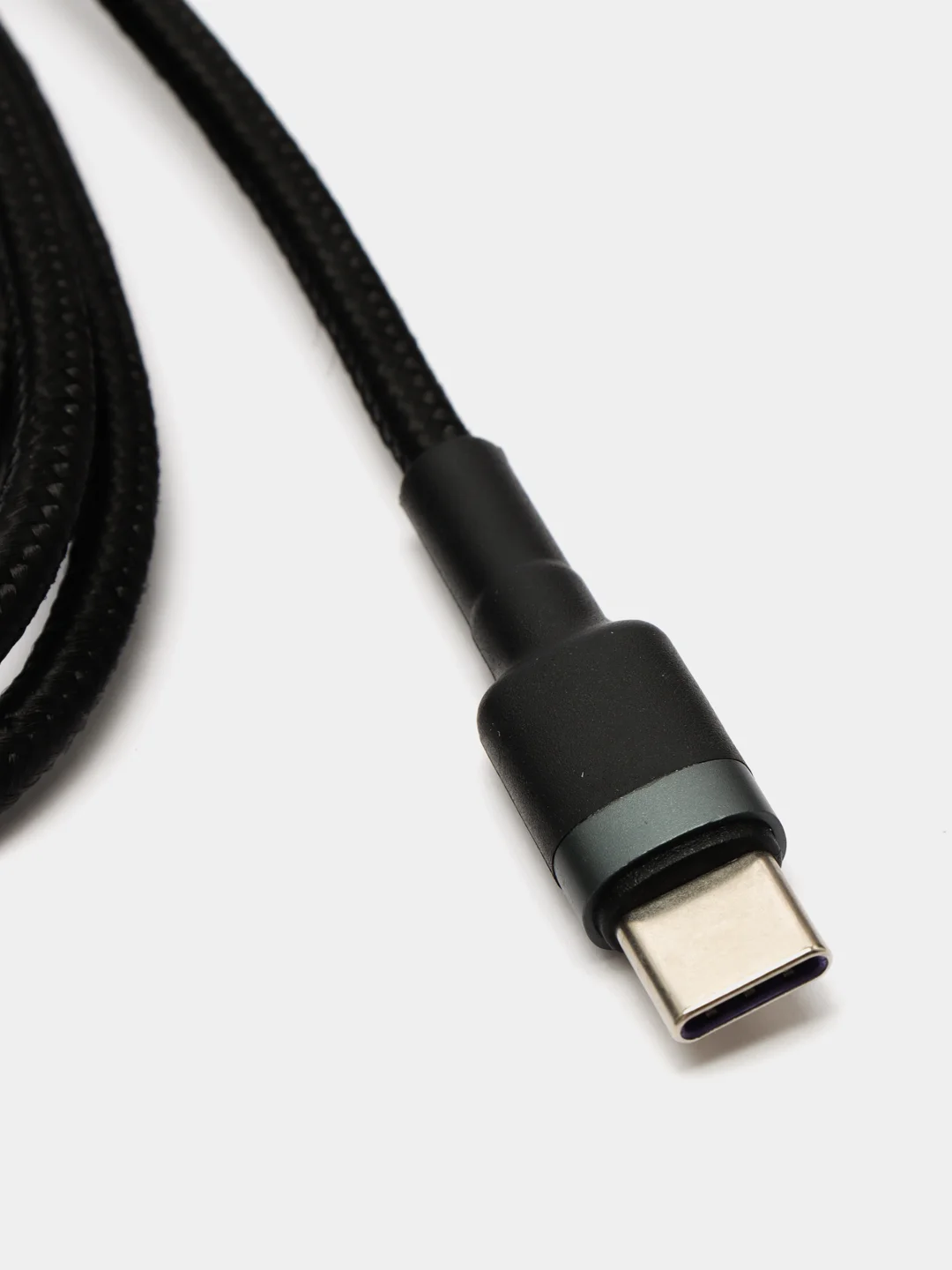 Угольный кабель Baseus Type-C 40W, 5.0A, CATKLF