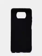 Угольный чехол на Xiaomi Poco X3 (NFC) / X3 Pro силиконовый, сяоми поко