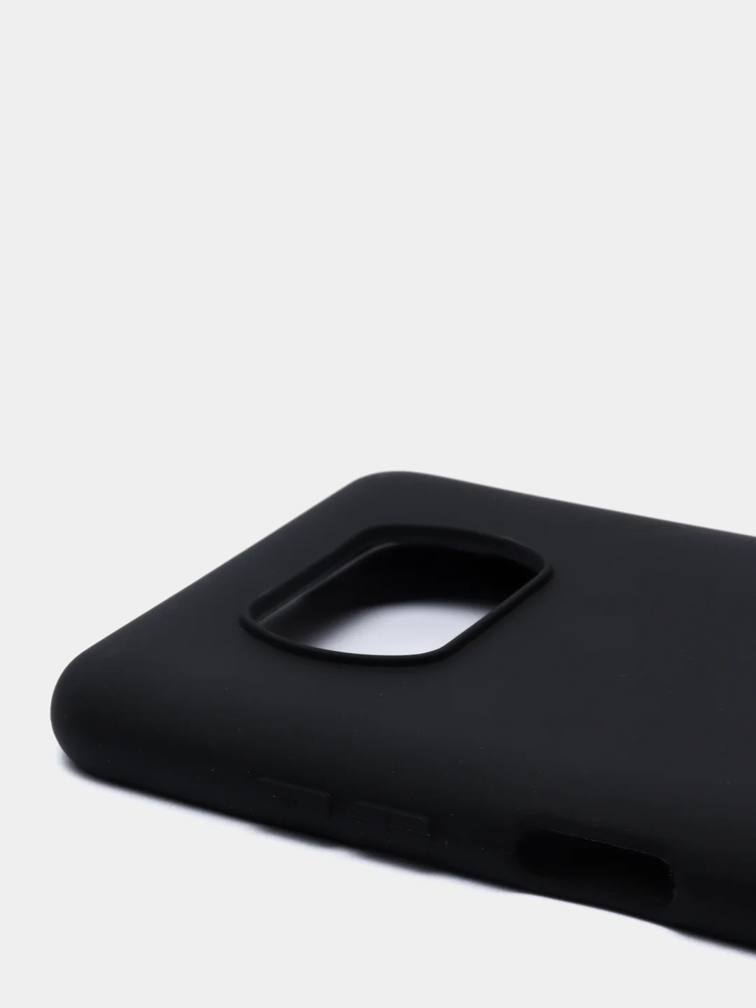 Угольный чехол на Xiaomi Poco X3 (NFC) / X3 Pro силиконовый, сяоми поко