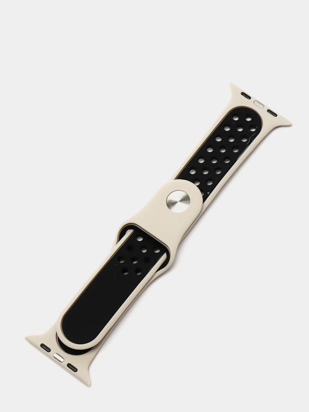 Серебряный ремешок для Apple Watch 3/4/5/6/7/8/9/SE