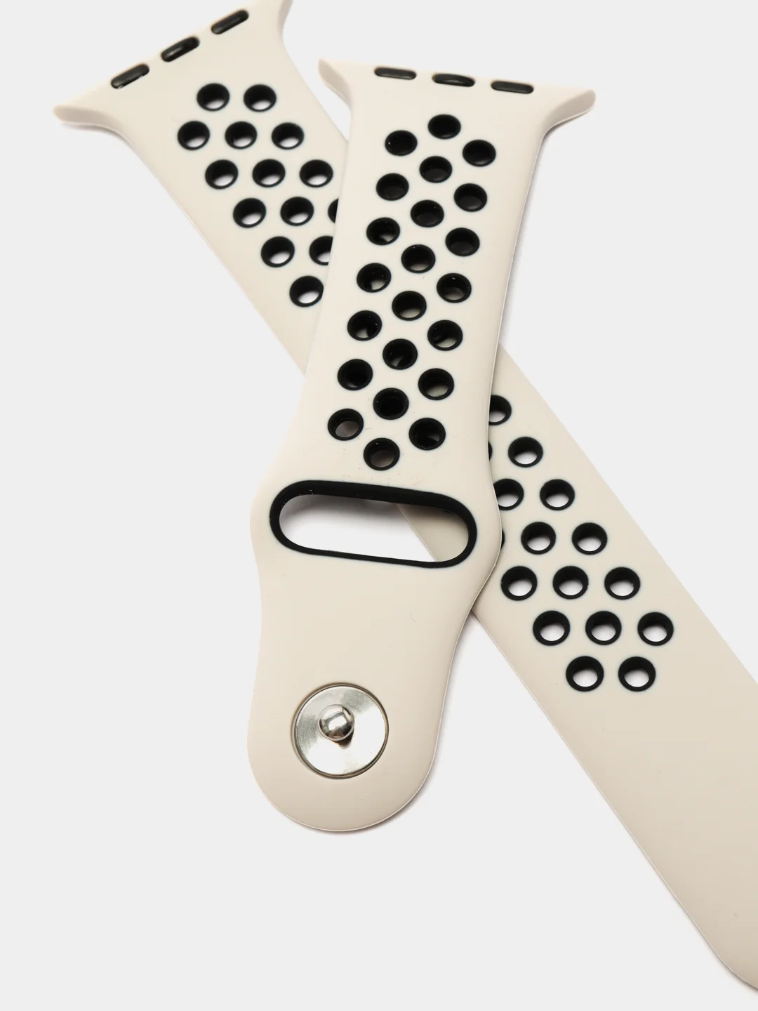 Серебряный ремешок для Apple Watch 3/4/5/6/7/8/9/SE