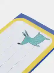 Мятный наклейка на тетрадь