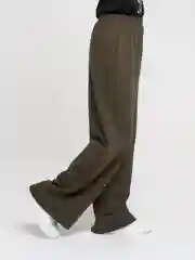 Хаки брюки женские