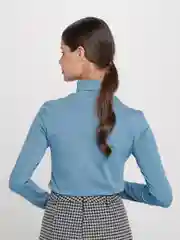 Лазурный водолазка женская ADMY