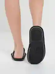 Серебряный тапочки домашние, женские, с открытым носом, Soft Slippers, 4 цвета
