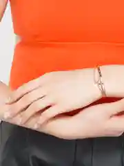 Коралловый браслет кольцо, женский браслет, браслет в стиле картье, римский браслет, браслет булгари