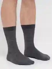 Серый носки мужские, длинные
