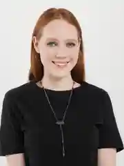 Бордовый цепочка с подвеской
