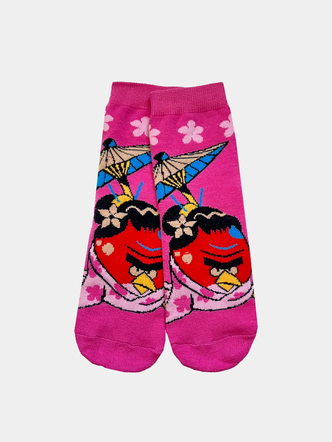 Фуксия носки детские с angry birds