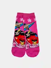 Фуксия носки детские с angry birds