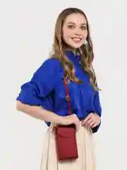 Красный женская сумка клатч для телефона.Сумка кошелек для смартфона.Кошелек женский.Клатч женский